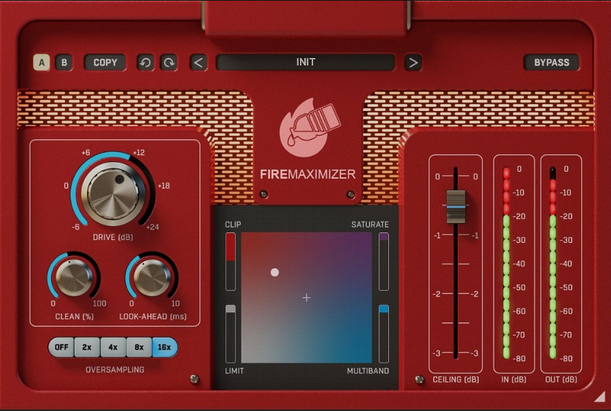 United Plugins FireMaximizer	      	Mastering